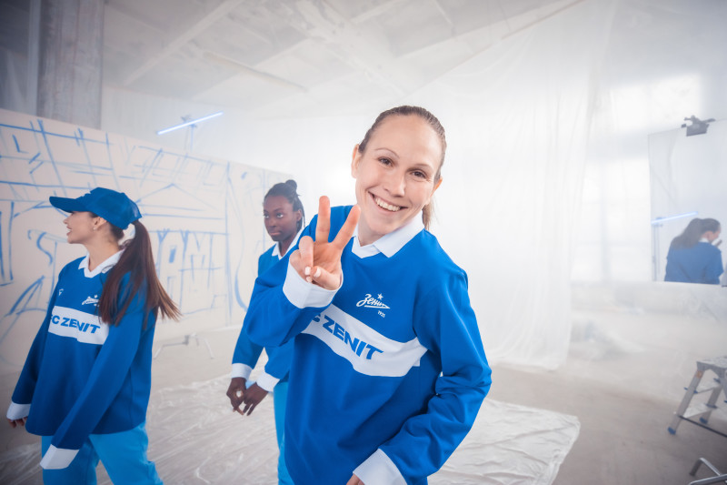 Съемки имиджевого видео к старту сезона женской команды «Зенит»