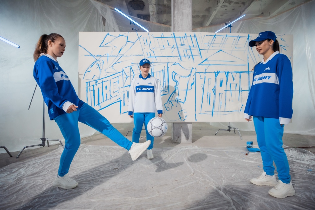 Съемки имиджевого видео к старту сезона женской команды «Зенит»