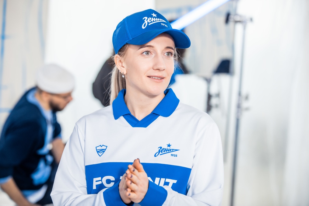 Съемки имиджевого видео к старту сезона женской команды «Зенит»