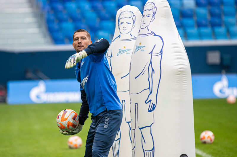 Открытая тренировка «Зенита» перед матчем с «Химками»