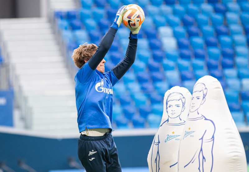 Открытая тренировка «Зенита» перед матчем с «Химками»