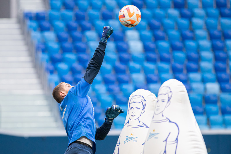 Открытая тренировка «Зенита» перед матчем с «Химками»