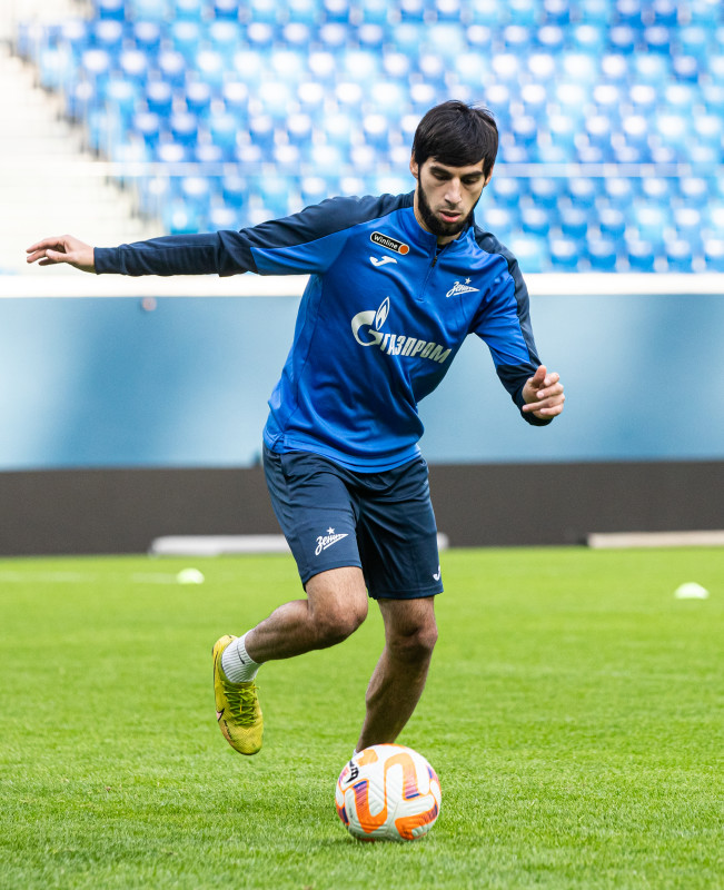 Открытая тренировка «Зенита» перед матчем с «Химками»