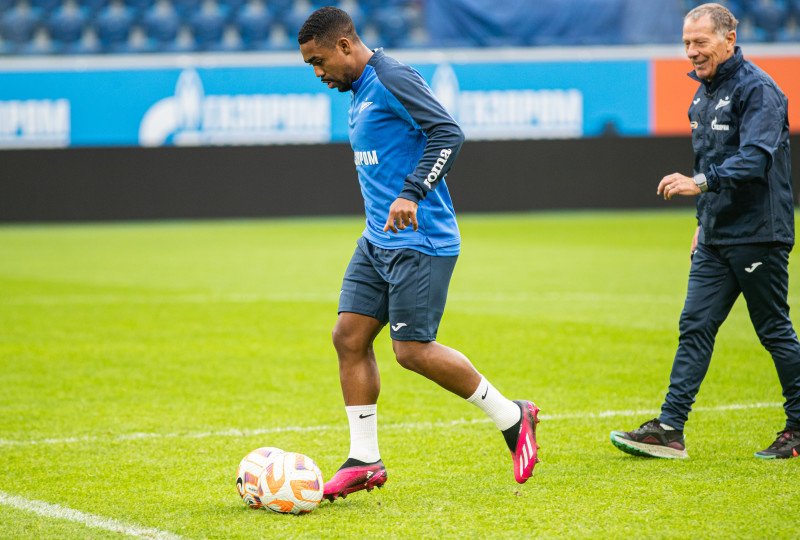 Открытая тренировка «Зенита» перед матчем с «Химками»