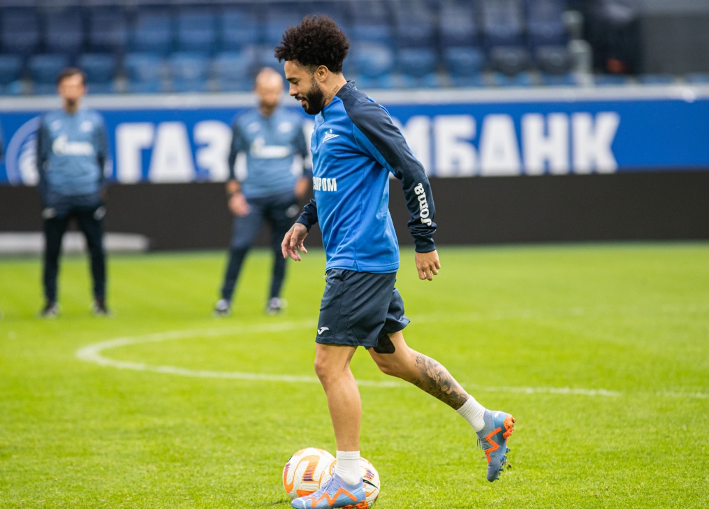 Открытая тренировка «Зенита» перед матчем с «Химками»