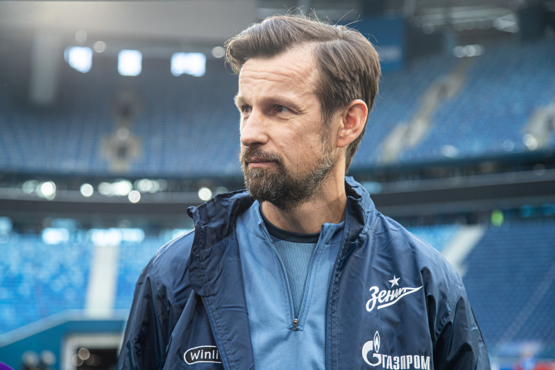 Пресс-брифинг Сергея Семака перед матчем с «Химками»