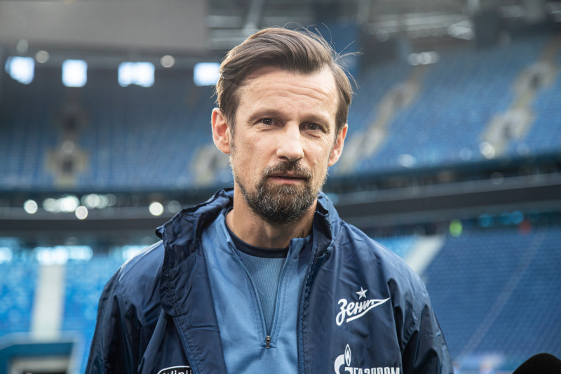 Пресс-брифинг Сергея Семака перед матчем с «Химками»