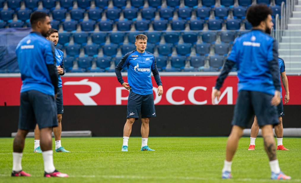Открытая тренировка «Зенита» перед матчем с «Химками»