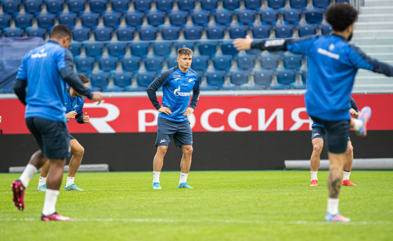 Открытая тренировка «Зенита» перед матчем с «Химками»
