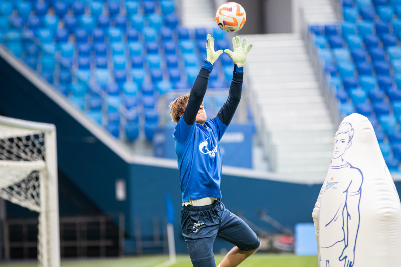 Открытая тренировка «Зенита» перед матчем с «Химками»