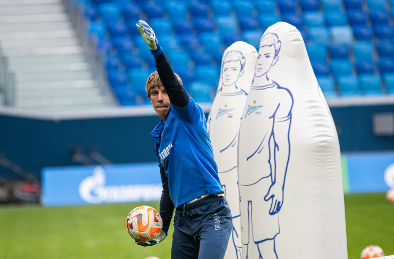 Открытая тренировка «Зенита» перед матчем с «Химками»