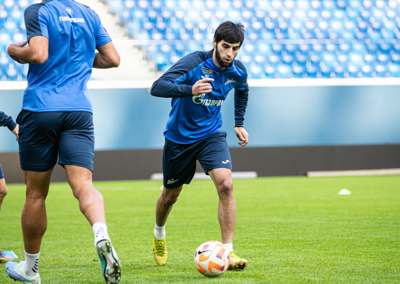 Открытая тренировка «Зенита» перед матчем с «Химками»