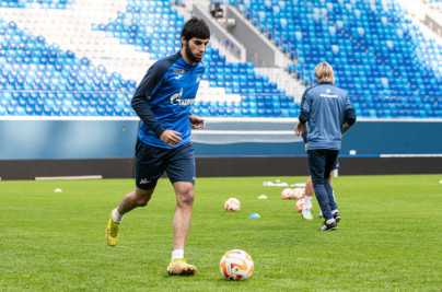 Открытая тренировка «Зенита» перед матчем с «Химками»