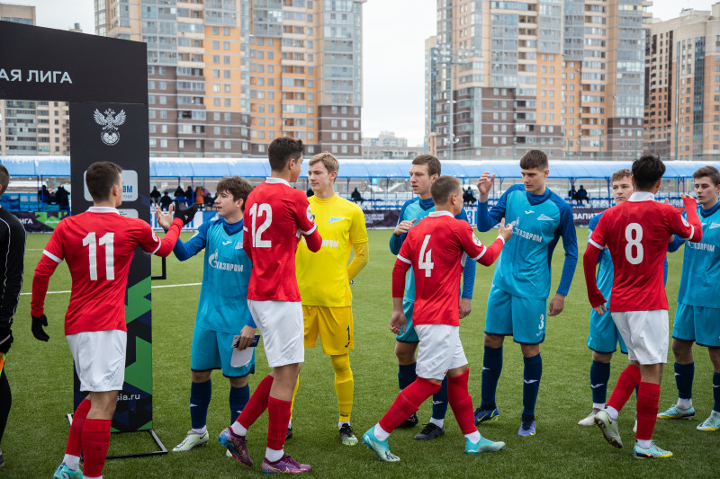 Юношеская футбольная лига-2, 2022/23, «Зенит» U-18 (2006 г.р.) — «Спартак» U-18 (2006 г.р.)