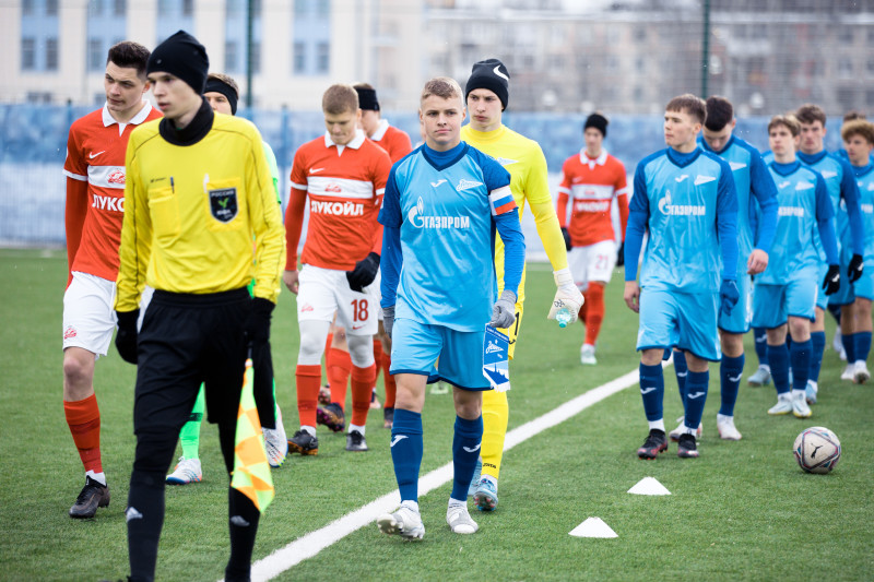 Юношеская футбольная лига-1,  «Зенит» U-19 (2005 г.р.) — «Спартак» U-19 (2005 г.р.)