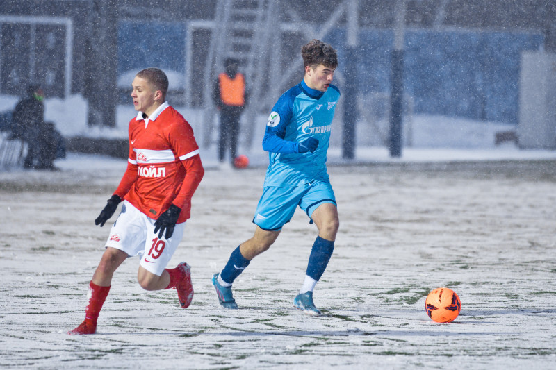 Юношеская футбольная лига-1,  «Зенит» U-19 (2005 г.р.) — «Спартак» U-19 (2005 г.р.)