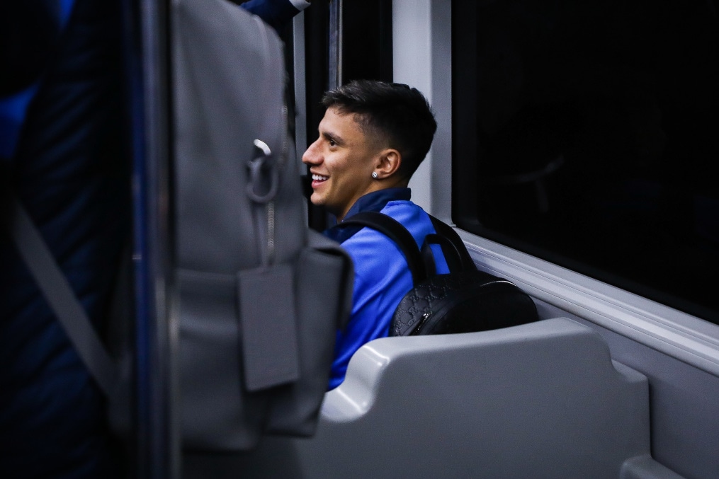 Вылет команды в Стамбул на матч «Фенербахче» — «Зенит»