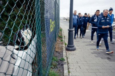 «Зенит» на прогулке перед матчем с «Фенербахче»