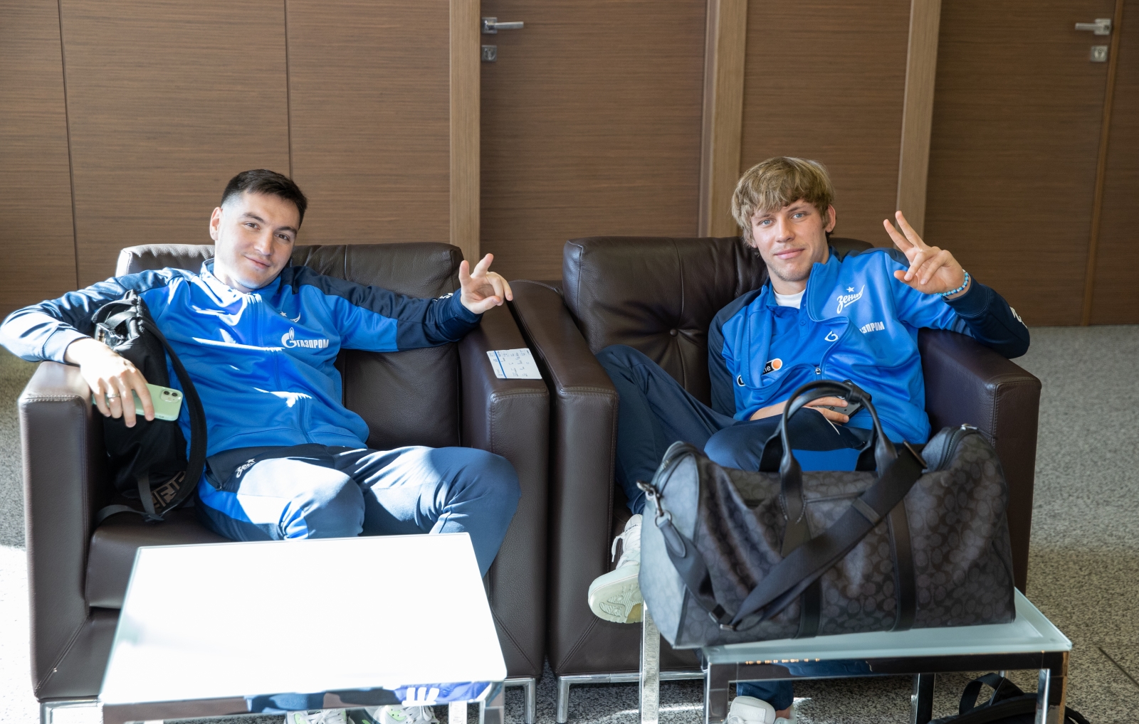 Вылет команды в Москву на матч «Локомотив» — «Зенит»