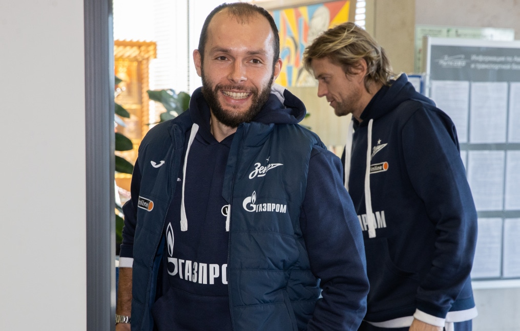 Вылет команды в Москву на матч «Локомотив» — «Зенит»