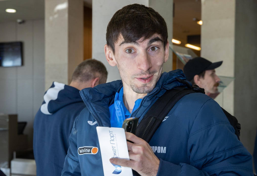 Вылет команды в Москву на матч «Локомотив» — «Зенит»