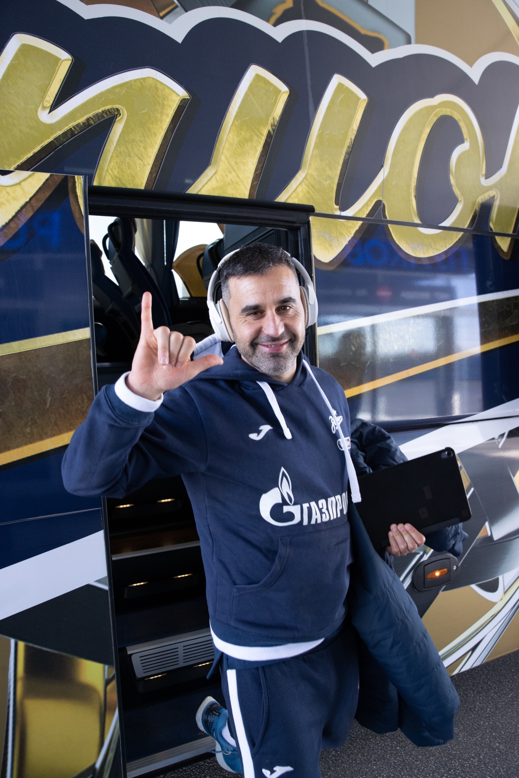 Вылет команды в Москву на матч «Локомотив» — «Зенит»