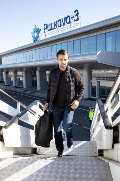 Вылет команды в Москву на матч «Локомотив» — «Зенит»