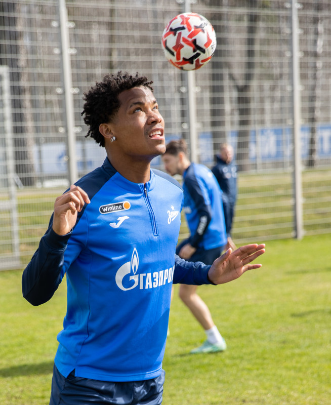 Открытая тренировка «Зенита» перед матчем с «Динамо»