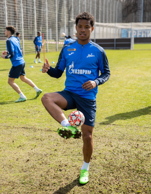 Открытая тренировка «Зенита» перед матчем с «Динамо»