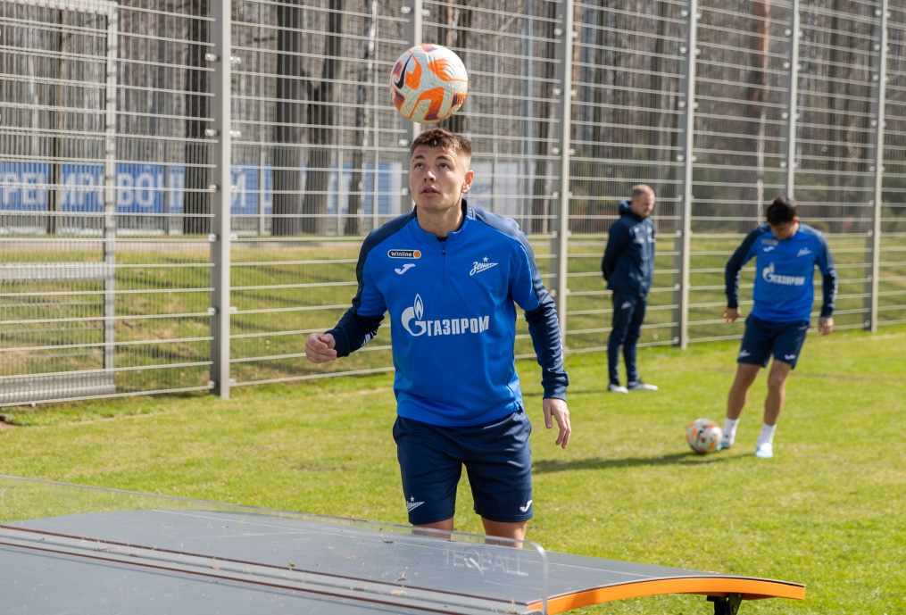 Открытая тренировка «Зенита» перед матчем с «Динамо»