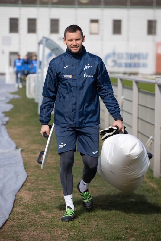 Открытая тренировка «Зенита» перед матчем с «Динамо»