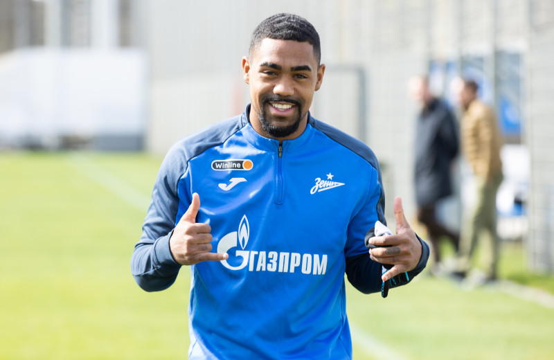 Открытая тренировка «Зенита» перед матчем с «Динамо»