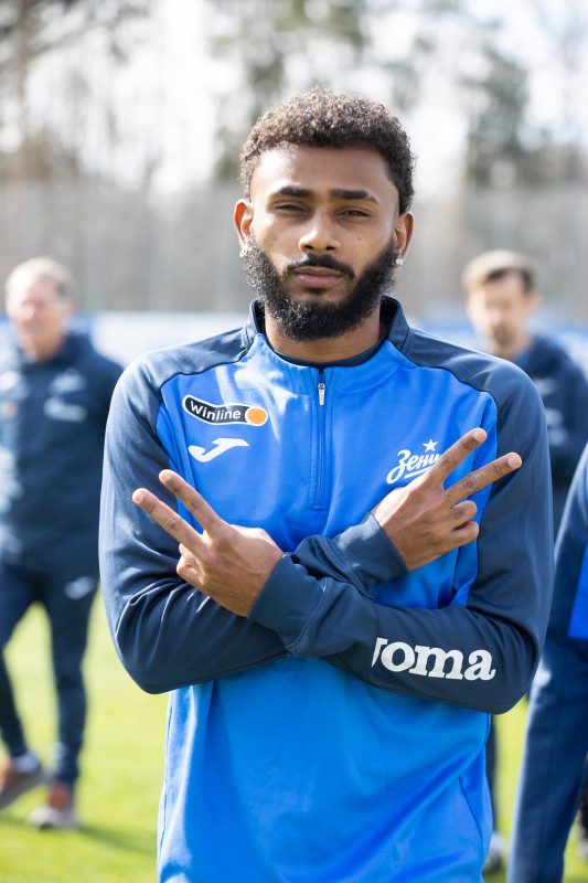 Открытая тренировка «Зенита» перед матчем с «Динамо»