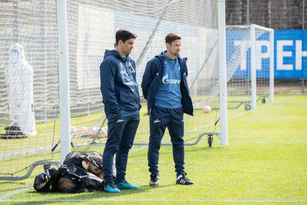 Открытая тренировка «Зенита» перед матчем с «Динамо»