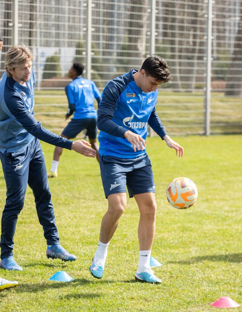 Открытая тренировка «Зенита» перед матчем с «Динамо»