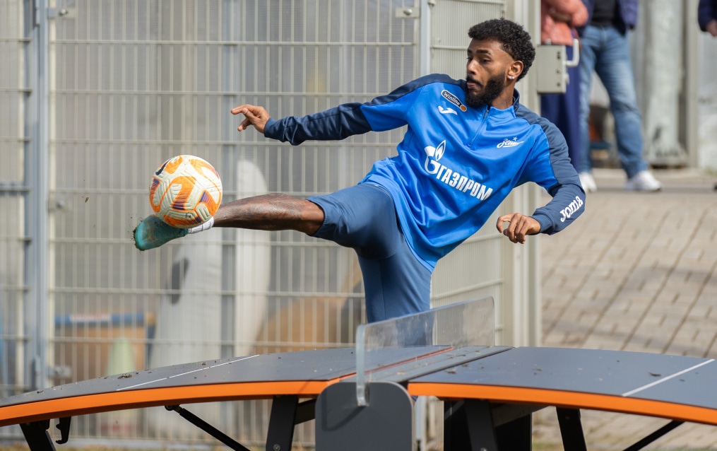 Открытая тренировка «Зенита» перед матчем с «Динамо»