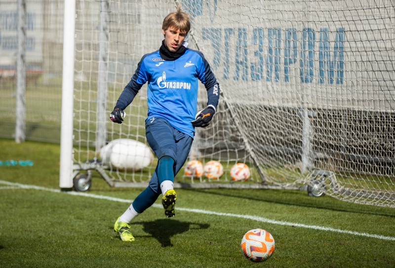 Открытая тренировка «Зенита» перед матчем с «Динамо»