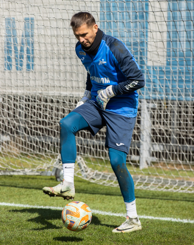 Открытая тренировка «Зенита» перед матчем с «Динамо»