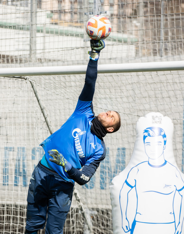 Открытая тренировка «Зенита» перед матчем с «Динамо»