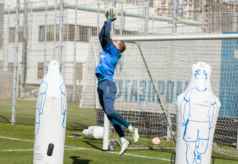 Открытая тренировка «Зенита» перед матчем с «Динамо»