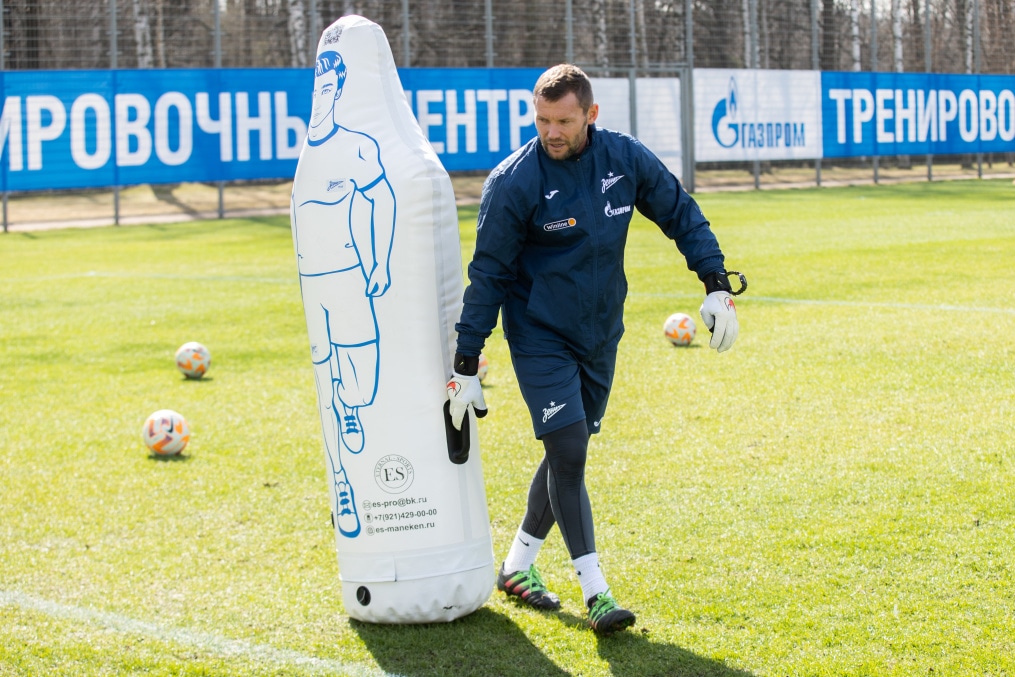 Открытая тренировка «Зенита» перед матчем с «Динамо»