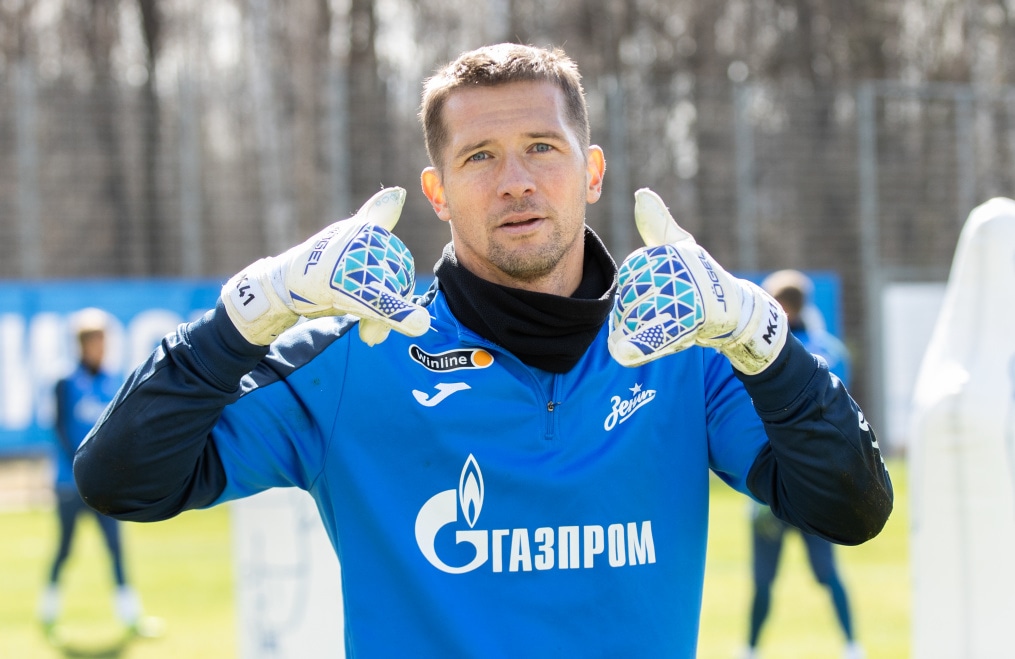 Открытая тренировка «Зенита» перед матчем с «Динамо»