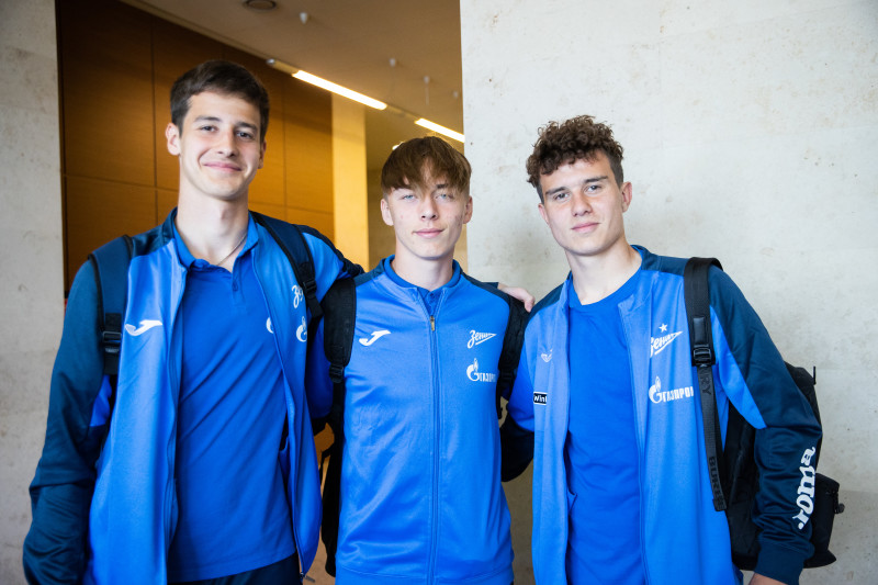 Вылет «Зенита» на матч с «Оренбургом»