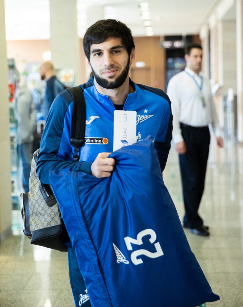 Вылет «Зенита» на матч с «Оренбургом»