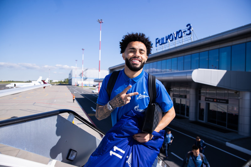 Вылет «Зенита» на матч с «Оренбургом»