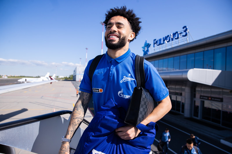 Вылет «Зенита» на матч с «Оренбургом»