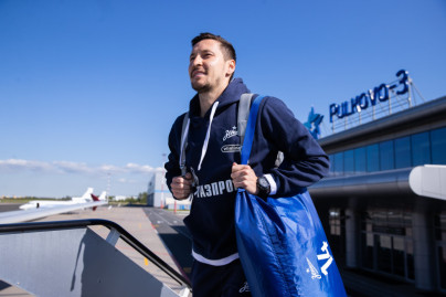 Вылет «Зенита» на матч с «Оренбургом»