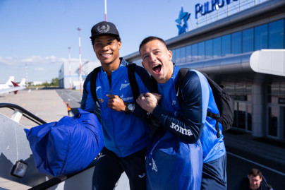 Вылет «Зенита» на матч с «Оренбургом»