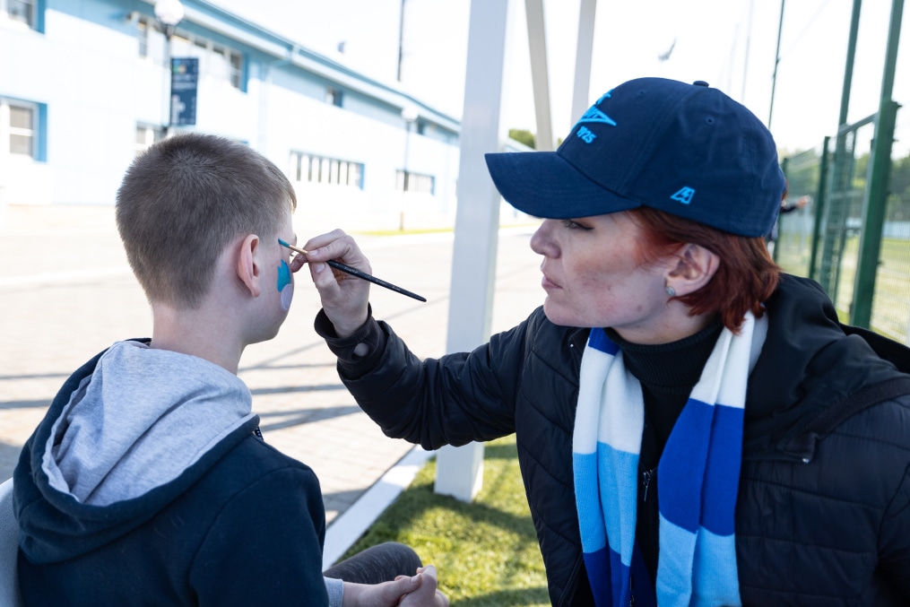 Фан — Променад  перед матчем «Зенит» — «Краснодар»