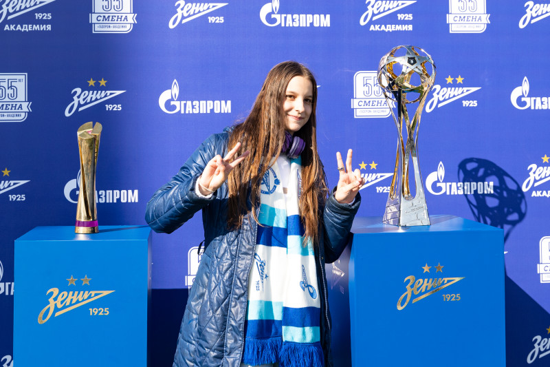 Фан — Променад  перед матчем «Зенит» — «Краснодар»